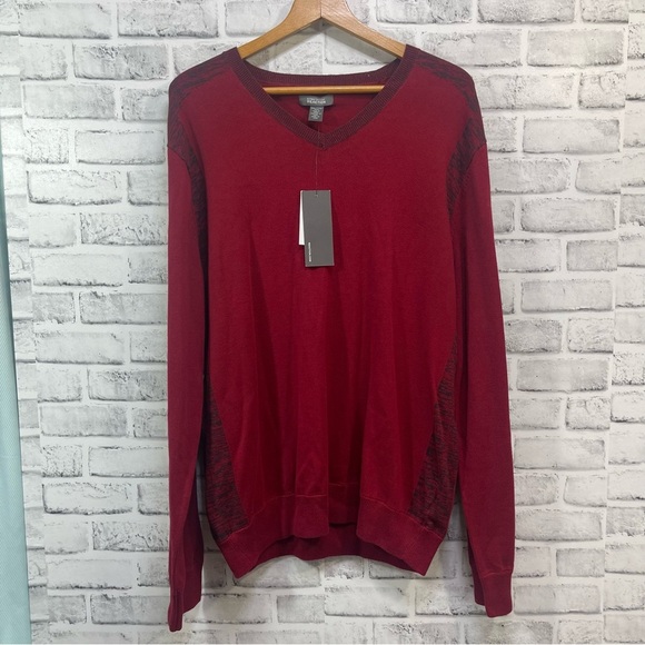 Kenneth Cole Reaction Men’s V-Neck Sweater NWT XXL - Picture 1 of 12